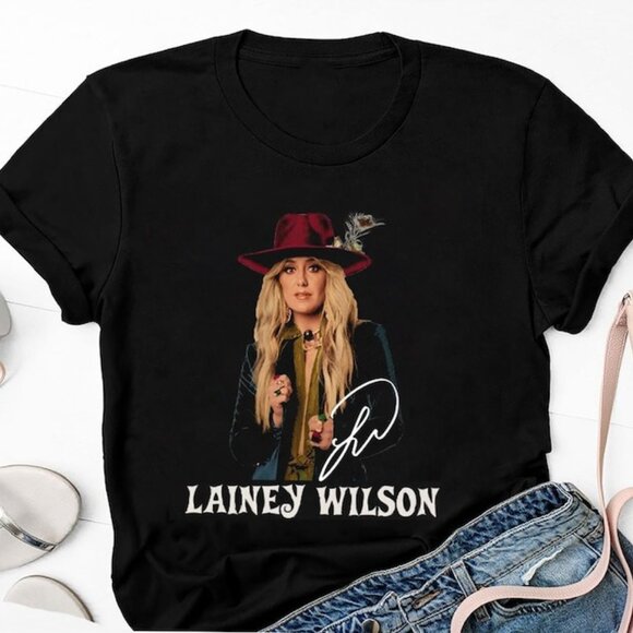 Shannon K Tops - Lainey Wilson 2024 Cool Again Tour T-Shirt Country Music Concert Tee 93